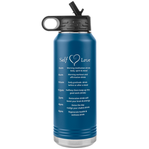 Self Love Stainless Steel Water Bottle Tumbler