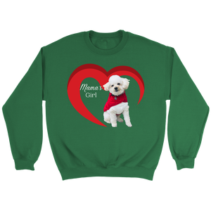 Mama's Good Girl Poodle -Crewneck Sweatshirt