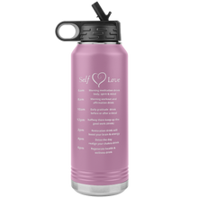 Load image into Gallery viewer, Self Love Stainless Steel Water Bottle Tumbler

