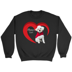 Mama's Good Girl Poodle -Crewneck Sweatshirt